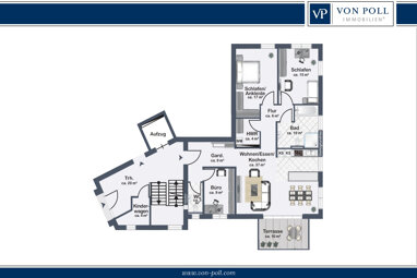 Wohnung zum Kauf 471.113 € 4 Zimmer 111 m² Erdgeschoss Kupferheide Bielefeld 33649