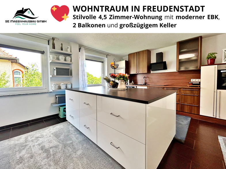 Wohnung zum Kauf 249.999 € 4,5 Zimmer 123,5 m² 3. Geschoss Freudenstadt Freudenstadt 72250