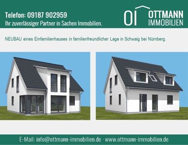 Einfamilienhaus zum Kauf 850.000 € 5 Zimmer 135 m² 627 m² Grundstück Schwaig Schwaig b. Nürnberg 90571