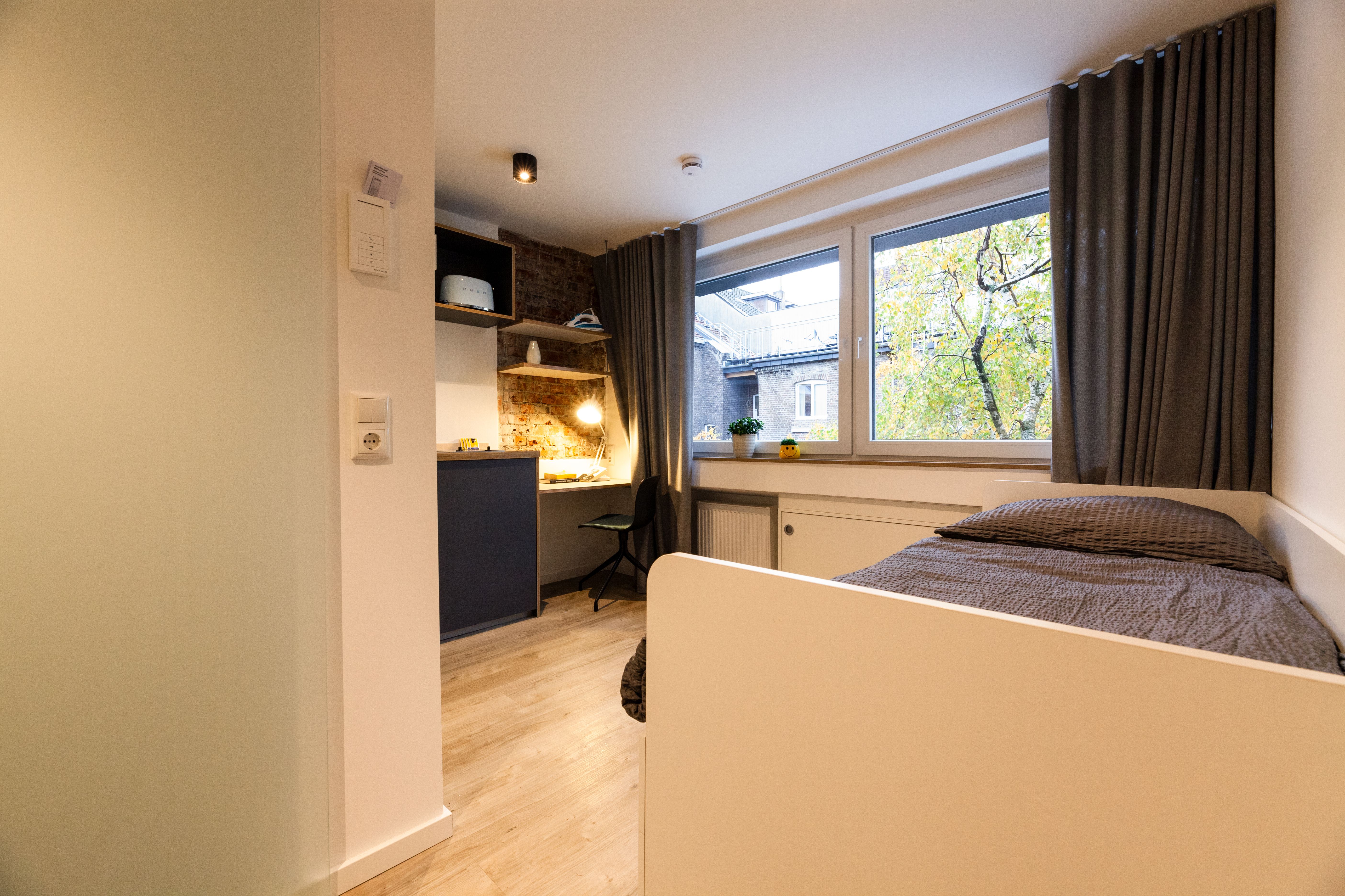 Wohnung zur Miete Wohnen auf Zeit 990 € 1 Zimmer 18 m²<br/>Wohnfläche Ab sofort<br/>Verfügbarkeit Neustadt - Nord Köln 50672