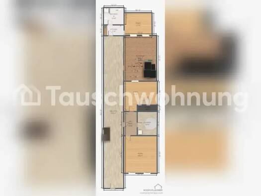 Wohnung zur Miete Tauschwohnung 590 € 3 Zimmer 40 m² Altstadt Heidelberg 69117