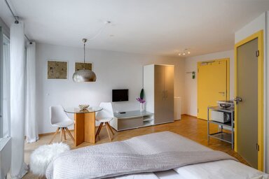 Wohnung zur Miete Wohnen auf Zeit 1.500 € 1 Zimmer 20 m² frei ab sofort Perhamerstr. St. Ulrich München 80687