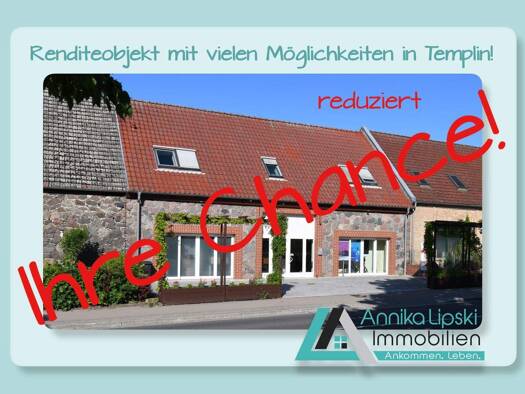 Gewerbeobjekt zum Kauf als Kapitalanlage geeignet 399.000 € 235 m² 781 m² Grundstück Templin 17268