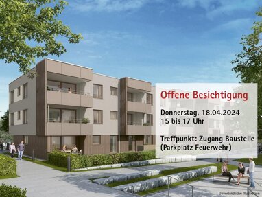 Wohnung zum Kauf Provisionsfrei 435.000 € 3 Zimmer 86,1 m² 1. Geschoss Am Sportplatz 2 Opfingen Freiburg 79112