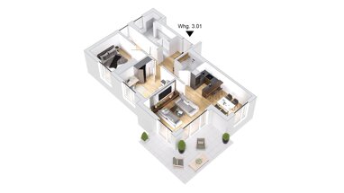 Wohnung zum Kauf Provisionsfrei 406.995 € 3,5 Zimmer 94,7 m² Dietenheim Dietenheim 89165