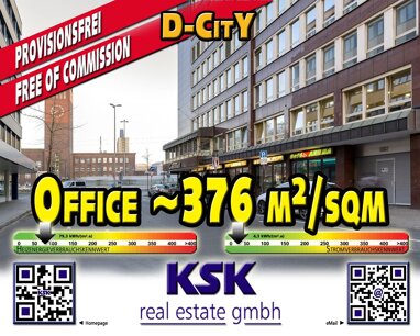 Bürofläche zur Miete Provisionsfrei 16 € 376 m² Bürofläche teilbar von 376 m² bis 660 m² Stadtmitte Düsseldorf 40210
