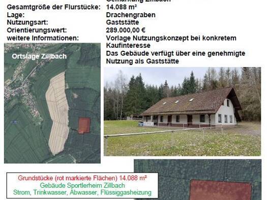 Haus zum Kauf provisionsfrei 289.000 € 7 Zimmer 266 m² 14.088 m² Grundstück Zillbach Schwallungen 98590