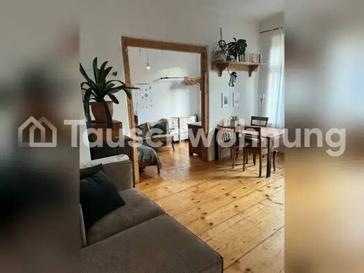 Wohnung zur Miete Tauschwohnung 375 € 2 Zimmer 44 m² 3. Geschoss Volkmarsdorf Leipzig 04315