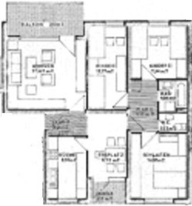 Wohnung zur Miete nur mit Wohnberechtigungsschein 567,35 € 4 Zimmer 91,6 m² Hochvogelstr. 9 Kernstadt Biberach 88400