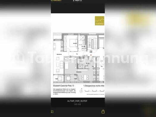 Wohnung zur Miete Tauschwohnung 525 € 1 Zimmer 44 m² 1. Geschoss Trudering-Riem München 81827