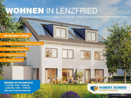 Neubauprojekt zum Kauf Anna-Straubin-Straße Lenzfried Kempten (Allgäu) 87437