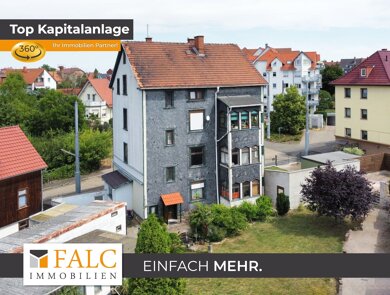 Mehrfamilienhaus zum Kauf als Kapitalanlage geeignet 322.000 € 14 Zimmer 462 m² 794 m² Grundstück Gotha Gotha 99867