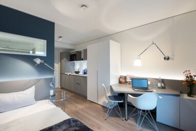Wohnung zur Miete Wohnen auf Zeit 1.397 € 1 Zimmer 22 m² frei ab 01.07.2024 Aachener Straße Braunsfeld Köln 50931