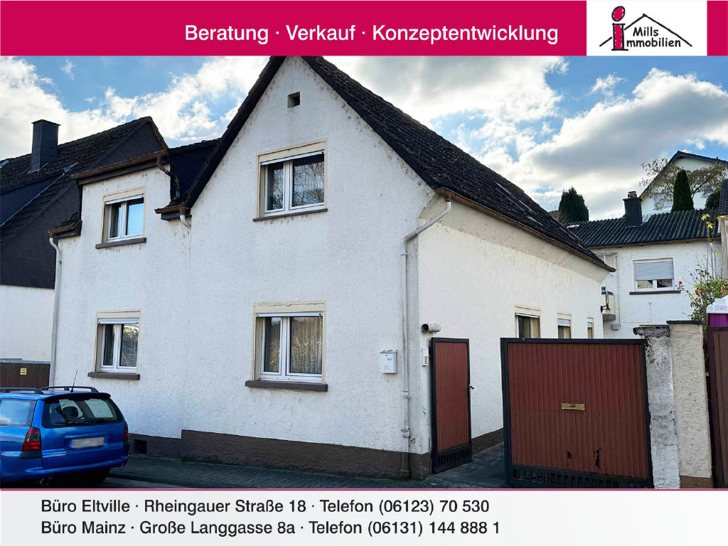 Einfamilienhaus zum Kauf 368.000 € 9 Zimmer 180 m²<br/>Wohnfläche 286 m²<br/>Grundstück Erbach Eltville am Rhein 65346