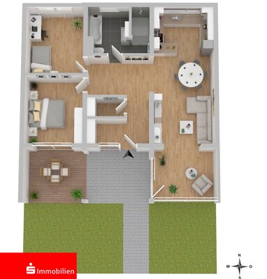 Wohnung zum Kauf Provisionsfrei 400.000 € 3 Zimmer 92 m² Nord II Jena 07743