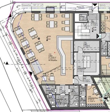 Bürofläche zur Miete provisionsfrei 935 € 187 m² Bürofläche Hafenstr. 19 Neustadt Meppen 49716