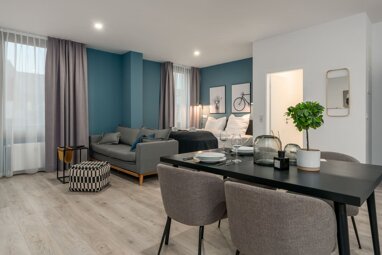 Wohnung zur Miete Wohnen auf Zeit 2.354 € 1 Zimmer 45 m² frei ab sofort Klusetor Stadtkern Lippstadt 59555