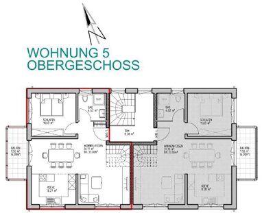 Maisonette zum Kauf 378.000 € 4 Zimmer 91,7 m² 3. Geschoss Hauenstraße Fornsbach Murrhardt / Fornsbach 71540
