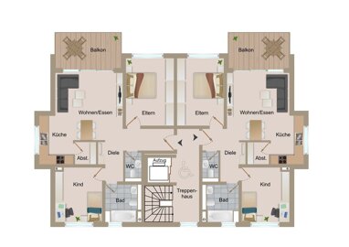 Wohnung zum Kauf 407.330 € 3,5 Zimmer 74,1 m² Kirchhausen - Nordost Heilbronn / Kirchhausen 74078
