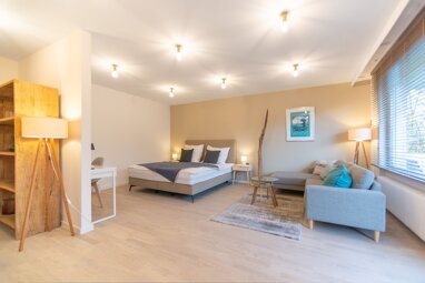 Apartment zur Miete Wohnen auf Zeit 1.800 € 1 Zimmer 45 m² frei ab sofort Spessartring 53-59 Mathildenhöhe Darmstadt 64287