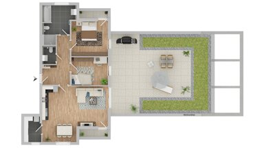 Wohnung zur Miete 1.787 € 3 Zimmer 105,1 m² 2. Geschoss frei ab sofort Seligenthaler Straße 18 Nikola Landshut 84034