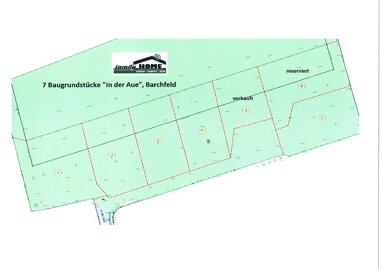 Grundstück zum Kauf Provisionsfrei 576 m² Grundstück In der Aue Barchfeld Barchfeld-Immelborn 36456