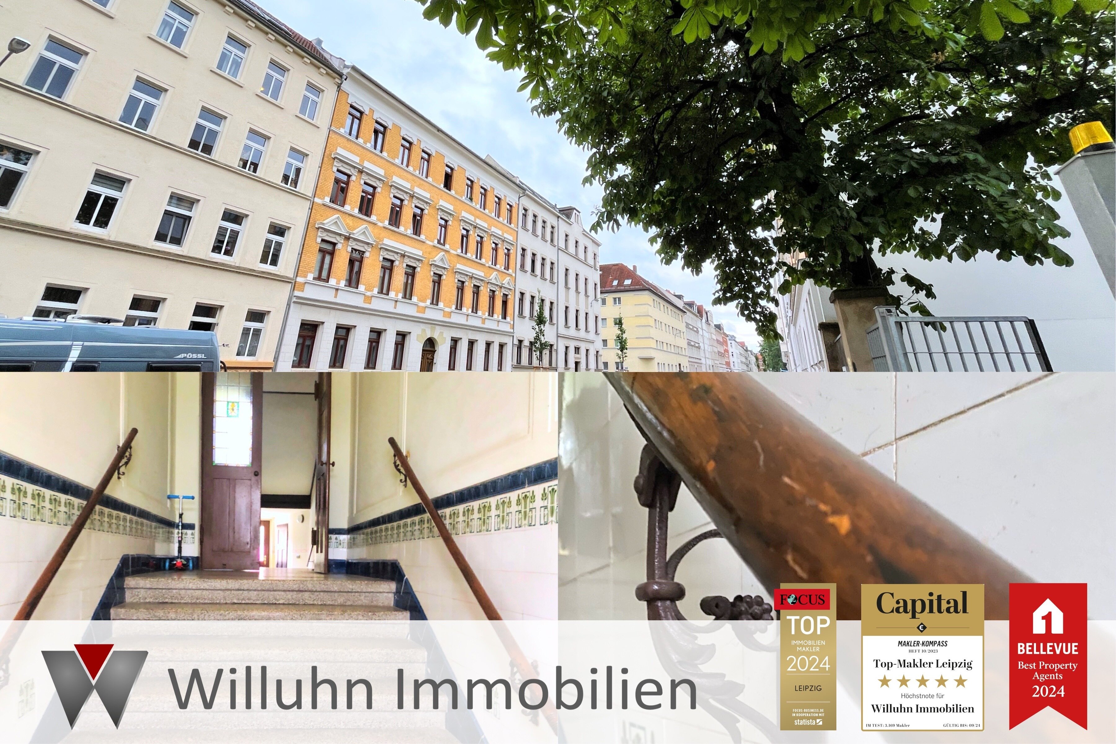 Wohnung zum Kauf 180.000 € 3 Zimmer 73,1 m²<br/>Wohnfläche EG<br/>Geschoss Gohlis - Mitte Leipzig 04157