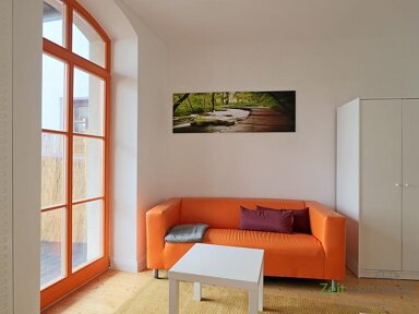 Wohnung zur Miete Wohnen auf Zeit 595 € 1 Zimmer 31,7 m² frei ab 01.04.2025 Nordvorstadt Weimar 99423