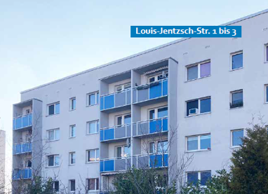 Wohnung zur Miete 275 € 2 Zimmer 41,7 m² 1. Geschoss Louis-Jentzsch-Straße 3, WE35 Silberhöhe Halle (Saale) 06132