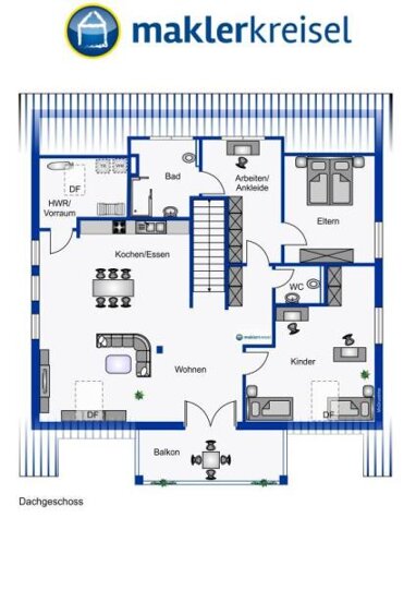 Penthouse zur Miete 1.550 € 4 Zimmer 128 m² Esens Esens 26427