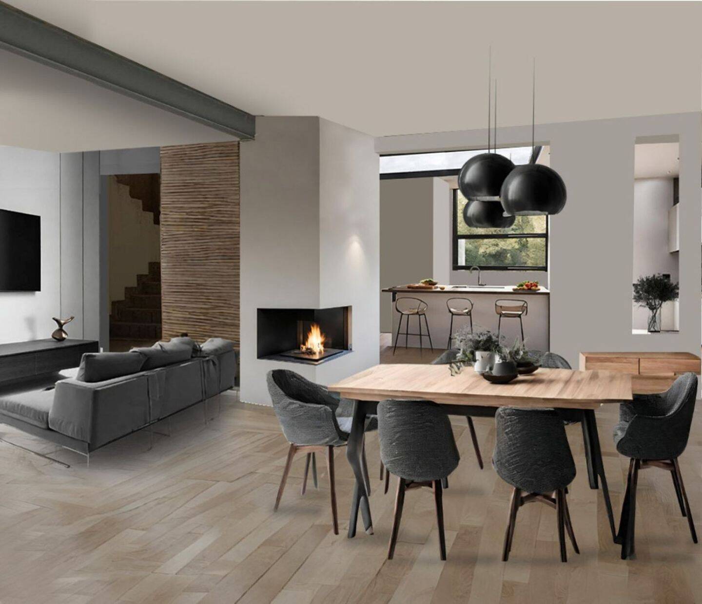 Immobilie in Auenwald - Moderne 3,5-Zimmer-Wohnung mit Südbalkon - Bild 1