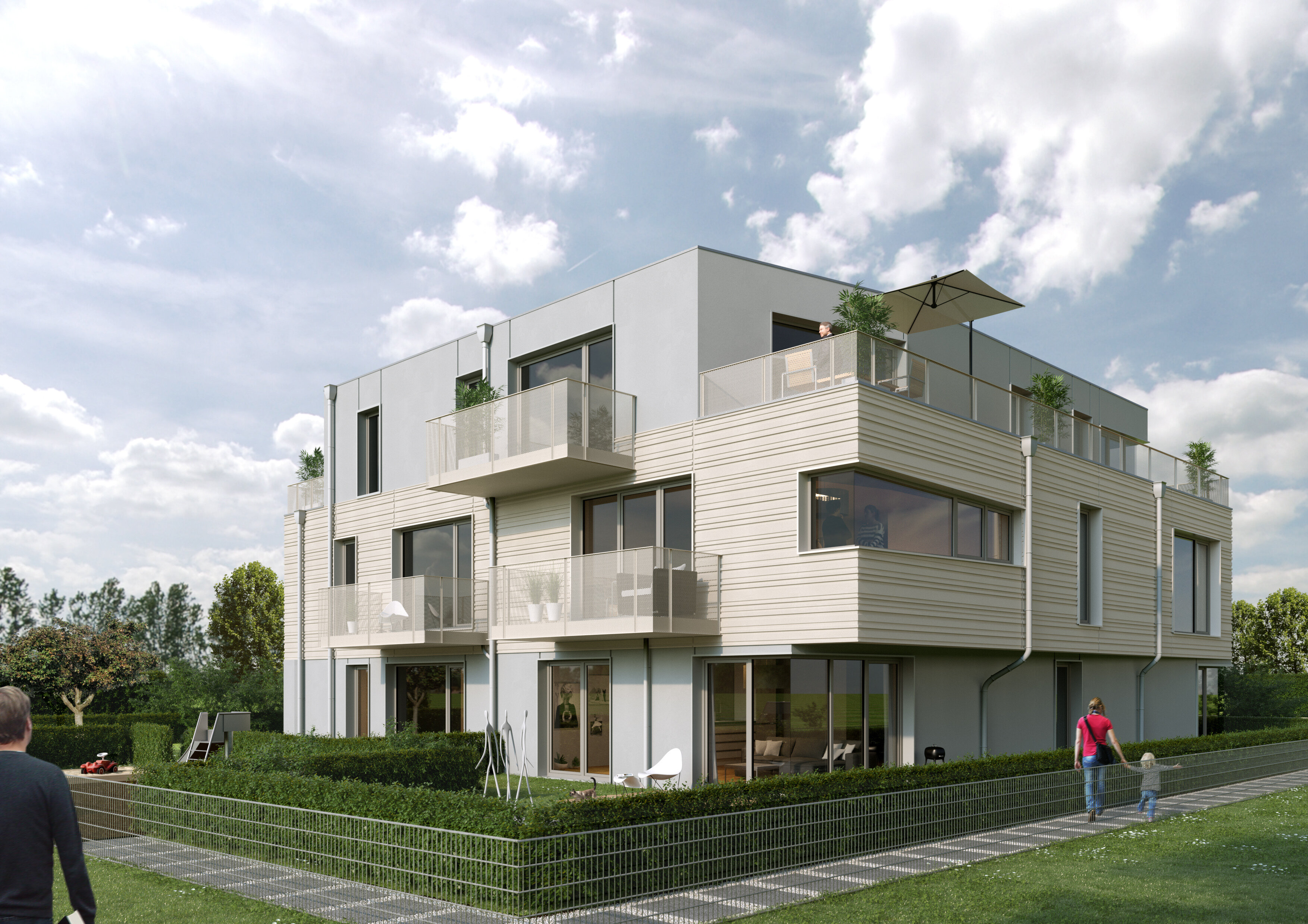 Terrassenwohnung zum Kauf 719.000 € 2 Zimmer 56 m²<br/>Wohnfläche Erdgeschoss<br/>Geschoss Gartenstadtstraße 16 Gartenstadt Trudering München 81825