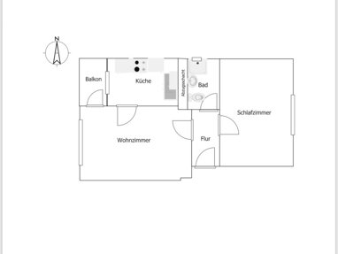 Wohnung zur Miete 605 € 2 Zimmer 53 m² Eggenfelden Eggenfelden 84307