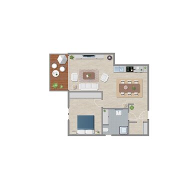 Wohnung zum Kauf Provisionsfrei 306.000 € 2 Zimmer 67,9 m² Haimbach Fulda 36041