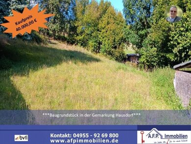 Grundstück zum Kauf 25.000 € 1.090 m² Grundstück frei ab sofort Hausdorf Frankenberg 09669