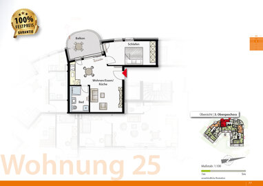 Wohnung zum Kauf Provisionsfrei 369.000 € 2 Zimmer 52,8 m² 3. Geschoss Sindelfingen 2 Sindelfingen 71063