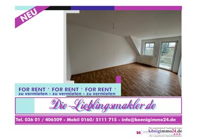 Wohnung zur Miete 600 € 4 Zimmer 81 m² 2. Geschoss frei ab sofort Mühlhausen Mühlhausen/Thüringen 99974