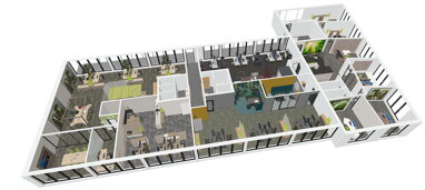 Bürofläche zur Miete Provisionsfrei 10 € 400 m² Bürofläche teilbar von 50 m² bis 400 m² Zirndorf Zirndorf 90513