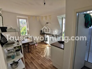 Wohnung zur Miete Tauschwohnung 690 € 1,5 Zimmer 42 m² 4. Geschoss Oberer Schlossgarten Stuttgart 70174