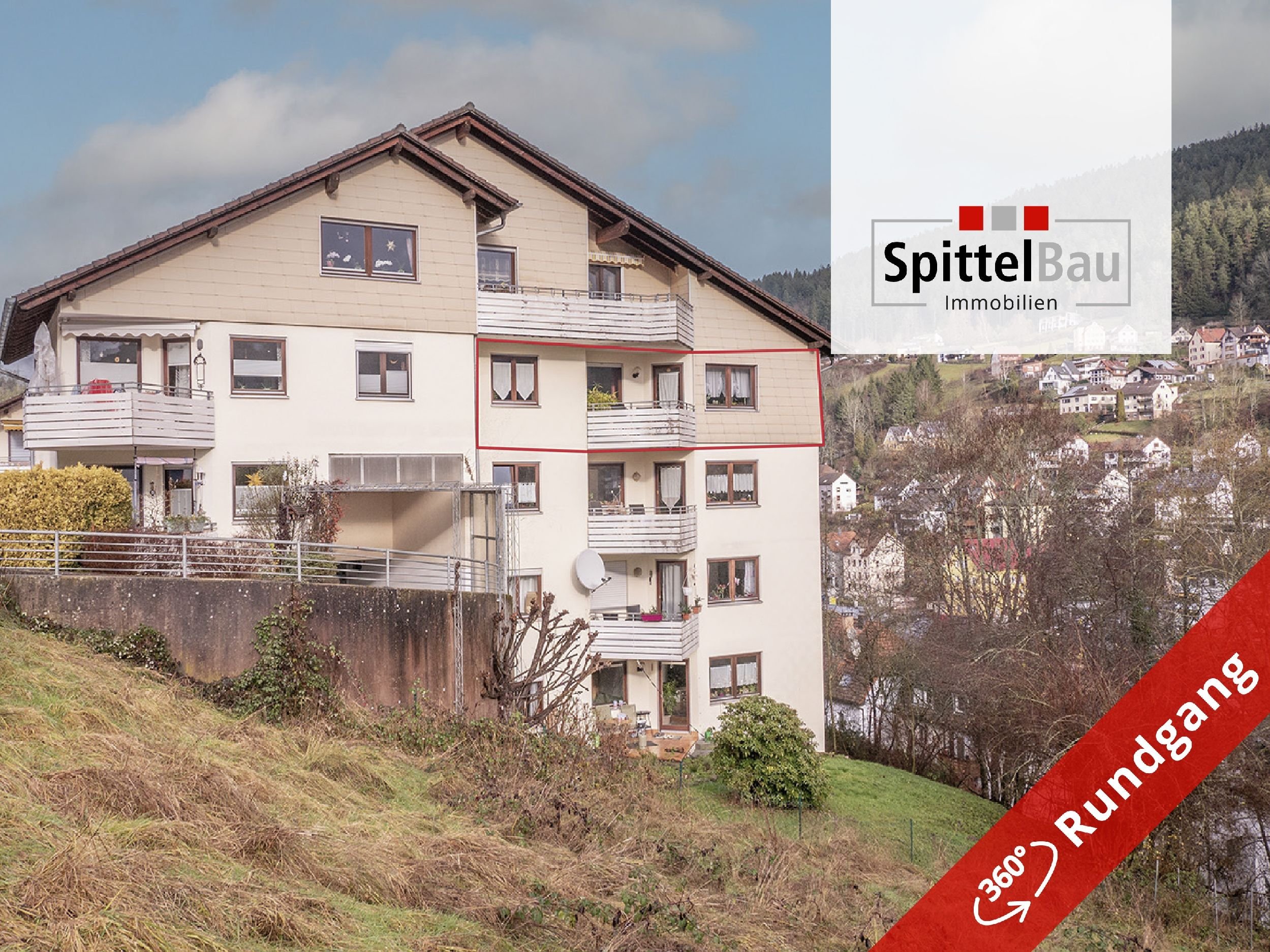 Wohnung zum Kauf 179.000 € 4 Zimmer 89 m²<br/>Wohnfläche 1. Stock<br/>Geschoss Schramberg Schramberg 78713