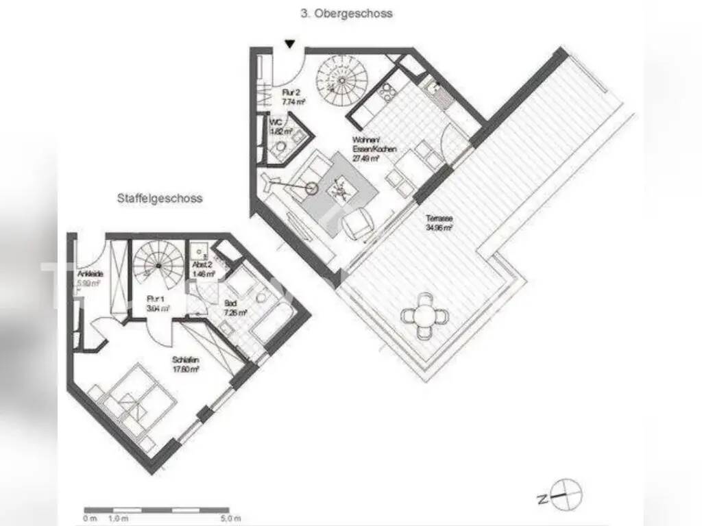 Maisonette zur Miete · Tauschwohnung