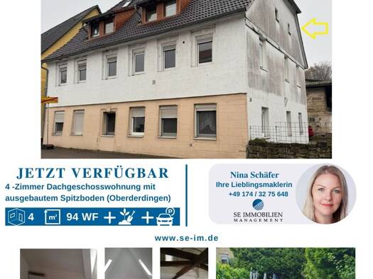 Wohnung zum Kauf 149.000 € 4 Zimmer 94,1 m² 3. Geschoss Flehingen Oberderdingen 75038