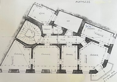 Wohnung zur Miete 1.100 € 4 Zimmer 126 m² 3. Geschoss Baden-Baden - Kernstadt Baden-Baden 76530