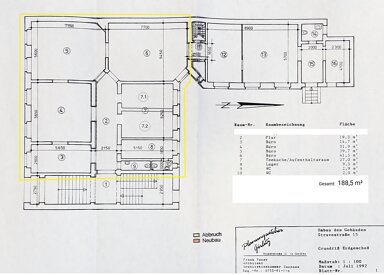 Bürofläche zur Miete 1.150 € 6 Zimmer 154,8 m² Bürofläche Struvestraße 15 Innenstadt Görlitz 02826