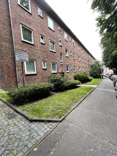 Wohnung zur Miete 369 € 2 Zimmer 45,2 m² 3. Geschoss Hofstraße 36 Gaarden - Süd / Kronsburg Bezirk 4 Kiel 24143