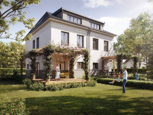 Doppelhaushälfte zum Kauf - Erstbezug provisionsfrei 565.000 € 5,5 Zimmer 144,9 m² 361 m² Grundstück Lützschena-Stahmeln Leipzig 04159