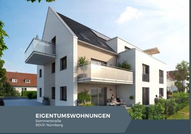 Wohnung zur Miete 1.515 € 3 Zimmer 86,6 m² 1. Geschoss frei ab sofort Sommerstraße 3 Großreuth bei Schweinau Nürnberg 90431