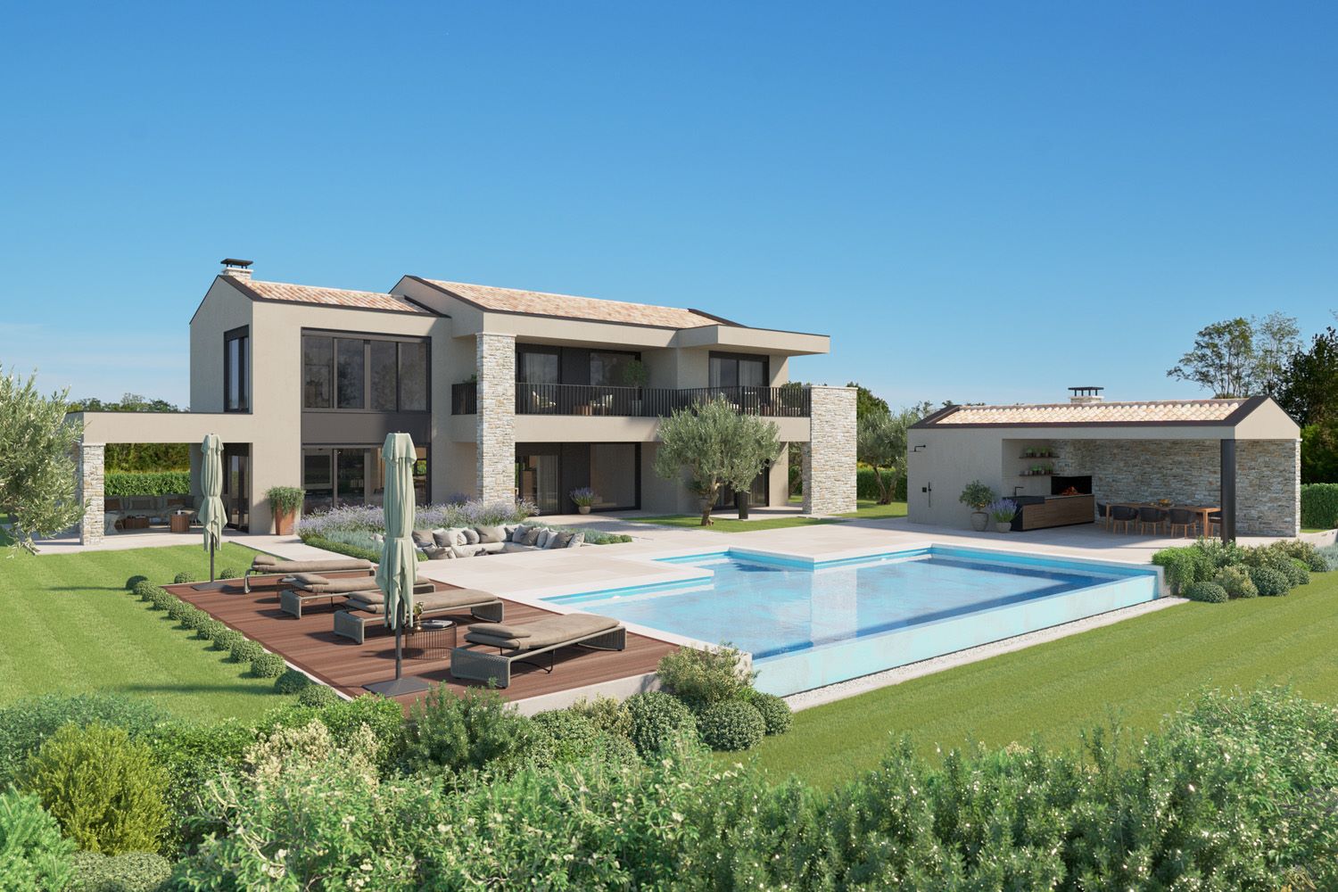 Villa zum Kauf 1.390.000 € 5 Zimmer 264 m²<br/>Wohnfläche 1.400 m²<br/>Grundstück Ab sofort<br/>Verfügbarkeit Porec