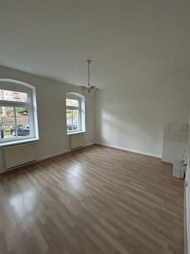 Wohnung zur Miete 227,59 € 2 Zimmer 41,4 m² Erdgeschoss frei ab sofort Rüderstraße 25 Roßwein Roßwein 04741