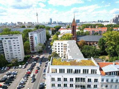 Penthouse zum Kauf - Neubau 609.000 € 2 Zimmer 71 m² Dachgeschoss, 5. Geschoss frei ab sofort Friedrichshain Berlin 10243